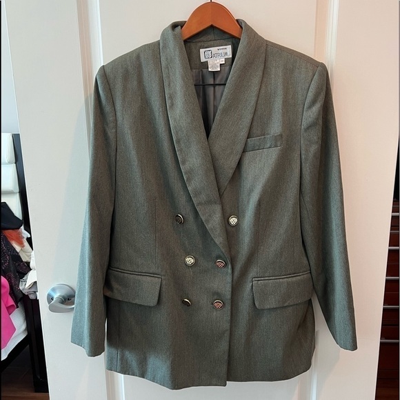 Vintage Women's Atrium Collection Blazer Size 14 W - Picture 2 of 10